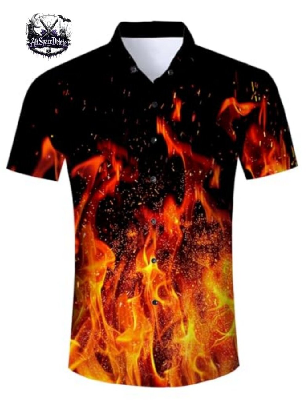Mens Hawaiian Shirt Short Sleeve Button Down Casual Summer Beach Shirt